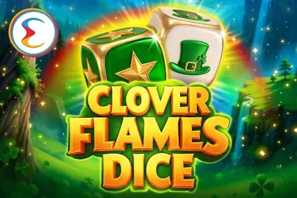 Clover Flames Dice